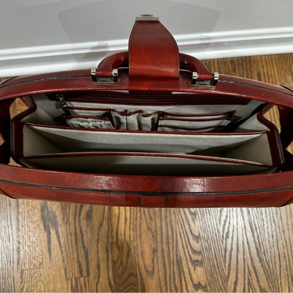 Bosca Old Leather Partners Briefcase